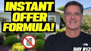 My 2023 Instant Offer Formula for Wholesaling Real Estate (Day#13)