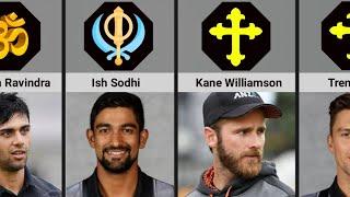 Religion of New ZealandCricket Players | Christian| ️ Hindu| ️ Muslim ️ | Sikh