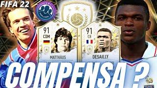 FIFA 22 |  MATTHAUS MID E DESAILLY PRIME SBCs // COMPENSA FAZER ?