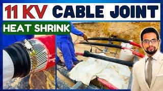 How to Joint 11 KV Underground Cable | 3 Core 240mmsq cable Straight Joint