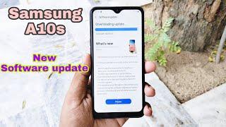 Samsung Galaxy A10s New software update Samsung A10s Update 2020