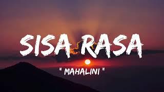 Mahalini - Sisa Rasa ( lirik lagu )