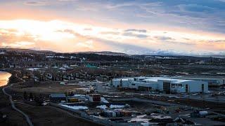 Cochrane at Sunset - Cochrane AB Cinematic