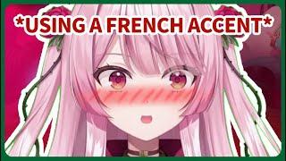 Rosemi Accidentaly Spill her French Accent