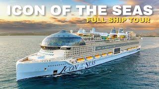 Icon of the Seas | Full Walkthrough Ship Tour & Review 4K | Royal Caribbean Cruise Line