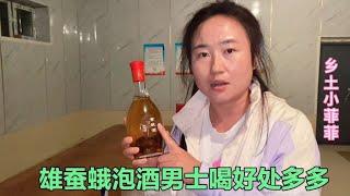 雄蠶蛾酒的泡製方法，多年經驗分享給大家，男士喝好處多多