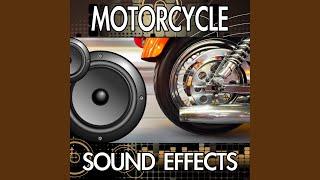 Motorcycle Arrive and Shut Off (Version 2) (Arriving Stopping Shutting Off) (Sound Effect)