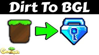 Big Profit! Dirt To BGL #3 (LIVE) - Growtopia