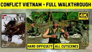 CONFLICT: VIETNAM - 4K - COMPLETE GAME - HARD DIFFICULTY - LONGPLAY