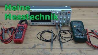 Meine Messtechnik für zuhause | Multimeter | Stromzange | Oszilloskop