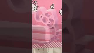 Hot Topic Hello Kitty Wall Shelf Birthday Gift #hellokitty #hottopic  #birthdaygift