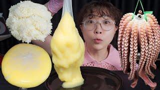 대왕 문어알 해체작전 octopus egg Mukbang