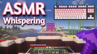 ASMR Gaming | MINECRAFT SURVIVAL WHISPERING (120) | Keyboard and Mouse Sounds 