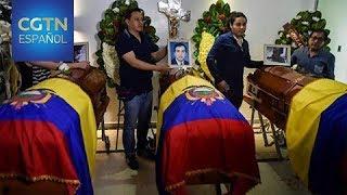 Identifican los cuerpos de los periodistas ecuatorianos secuestrados