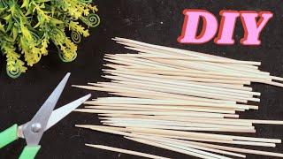 Simple Ideas of Skewers for Home Decoration || Skewers Craft Ideas