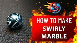 LAMPWORKING | Swirly Marble | Glassblowing | The Fusing Shop