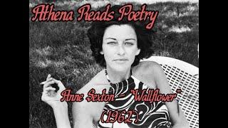 Athena Reads Poetry: Anne Sexton's "Wallflower" (1962)