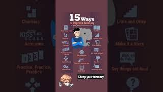 Ways to improve your Memory| Sharp your mind #mind #cognitive #funway #skills #improvment #ways