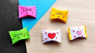 Love Chocolate making easy | Chocolate making gifts idea | Paper chocolate making idea