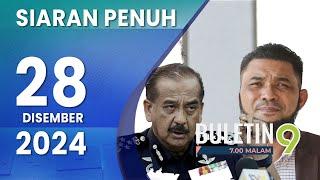 Dakwaan Fitnah, Ketua Polis Negara Saman Papagomo | Buletin TV9, 28 Disember 2024