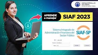 SIAF: Sistema Integrado de Administración Financiera