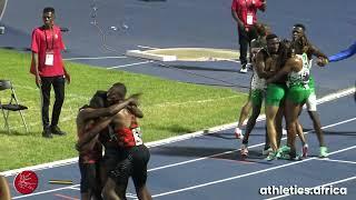 Team NIGERIA wins Mixed 4x400m Relay Final with Area Record 3:13.26 / AFRICAN GAMES ACCRA 2023