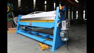 WD 1.5*2500 Electric Sheet Metal Folding Machine 45-135 Degree From KRRASS