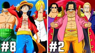 Top 10 STRONGEST Pirate Crews RANKED! (One Piece)