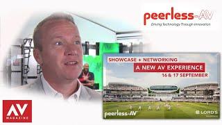 Peerless AV's Lord's trade show 'marks a shift in the AV market'