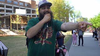 GRLA HEBREW VS EDOMATT - DOES GOD LOVE HEATHENS? (STREET DEBATE)