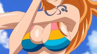 Sexy Moments of Nami Swan in One Piece Anime