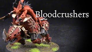 How to paint Bloodcrushers of khorne