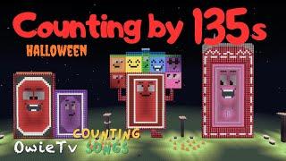 Counting by 135s Song | Minecraft Numberblocks Counting Songs | Math and Number Songs for Kids