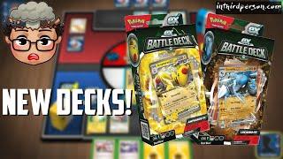 Lucario ex and Ampharos ex Battle Decks Revealed! (Pokemon TCG News)