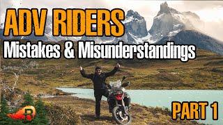 ADV Riding Mistakes and Misunderstandings (Part 1)