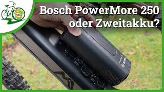 Bosch PowerMore 250  Alle Details & Nachrüsten  Range Extender oder besser doch Zweitakku?