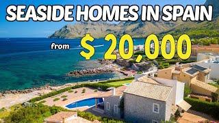 Affordable SEASIDE Spanish PROPERTIES for Sale: Amazing properties near the beach UNDER $60,000