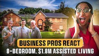 ICARE Homes - Business Professionals React!! Tour an 8-Bedroom Assisted Living Home in Fairfax, VA