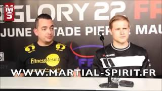 Serhiy Adamchuk, Glory 22 debut win VS Marat Grigorian  - 2015