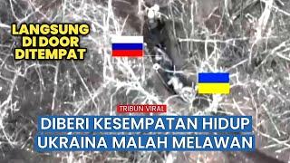 Viral Video,  Diberi Kesempatan Hidup 2 Tentara Ukraina Melempar Granat, Langsung Dieliminir