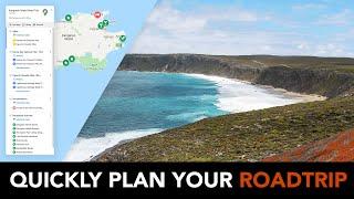 How to Plan a Road Trip on Google Maps | Visually Plan your Itinerary