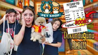 KÖPEĞİMİZİM  DOKUNDUĞU HER ŞEYİ SATIN ALDIK !!