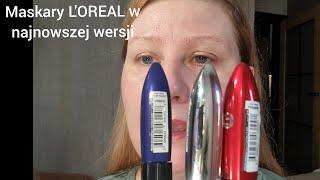 Recenzja najnowszych maskar L'OREAL. Mocno się poświęciłam :) #lorealparis #maskara #recenzja