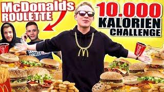 10.000 KALORIEN CHALLENGE I ANSAGE AN INSCOPE21 & APECRIME I McDonalds Roulette