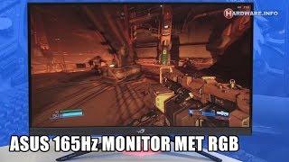 ASUS 165Hz gaming monitor met RGB review - Hardware.Info TV (4K UHD)