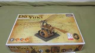 Academy DaVinci Flying Machine Model Kit Review