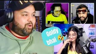 Payal Reaction On Goldy Bhai, Tbone, Fa2 Funny  Highlights | Epic Reaction By payal