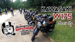 DISTINGUISHED GENTLEMANS RIDE 2020 || KAWASAKI W175 MEET UP RIDE || De Lapse Motovlog