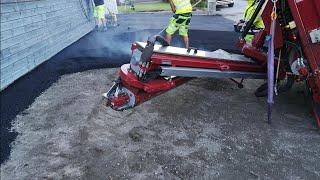 Asphalt Paving in the Courtyard  in Norway