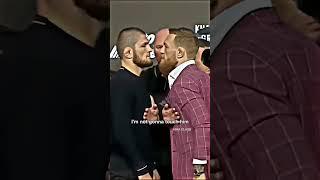 Khabib: when i watched McGregor face to face I feel nothing#ufc #mma #khabib #khabibnurmagomedov#fyp